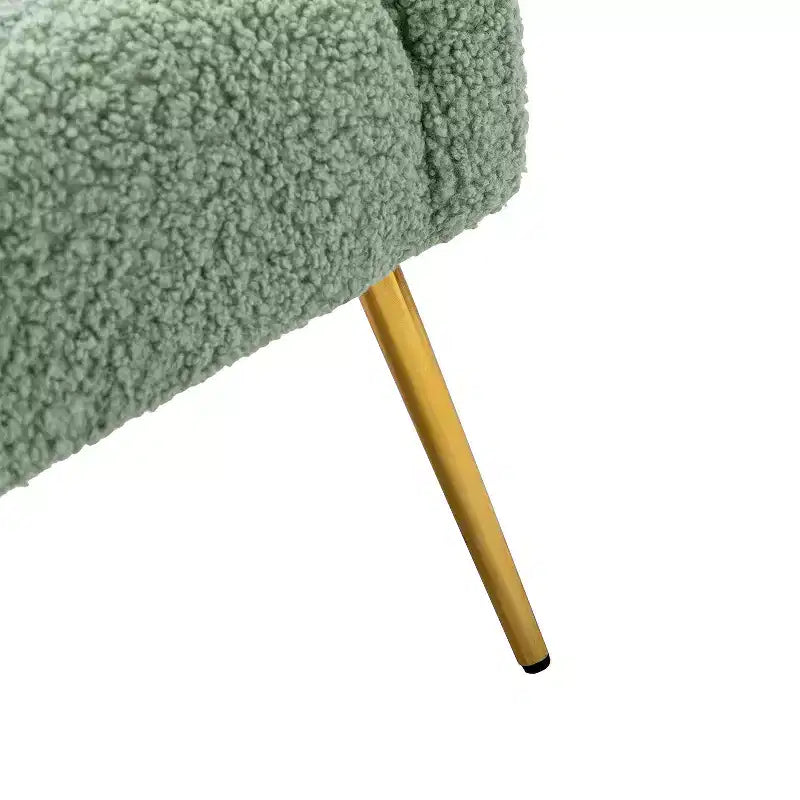 Vicenza Contemporary Wooden Upholstered Polyester Accent Barrel Chair with Metal Legs for Bedroom and Living Room | Karat Home
