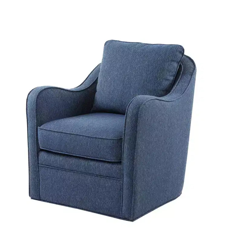 Mitchell Wide Seat Swivel Armchair - Madison Park