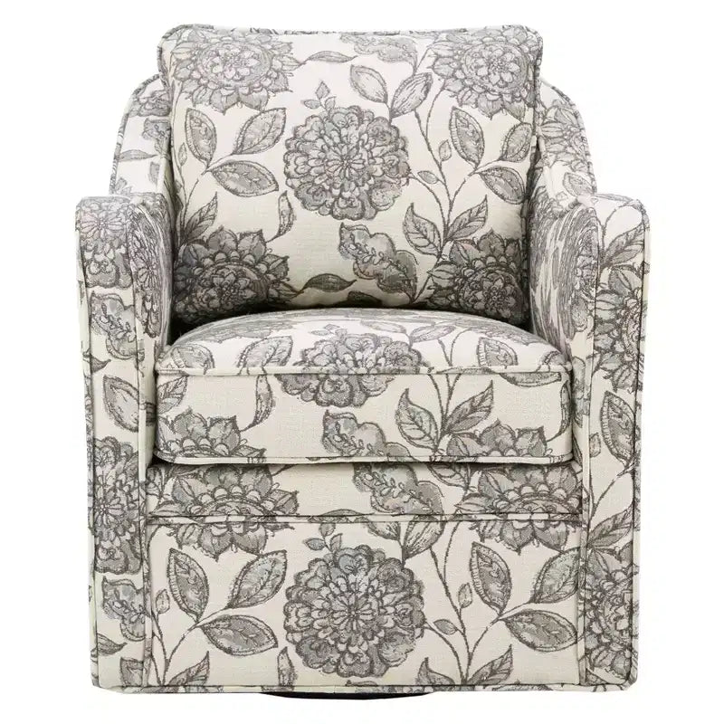 Mitchell Wide Seat Swivel Armchair - Madison Park