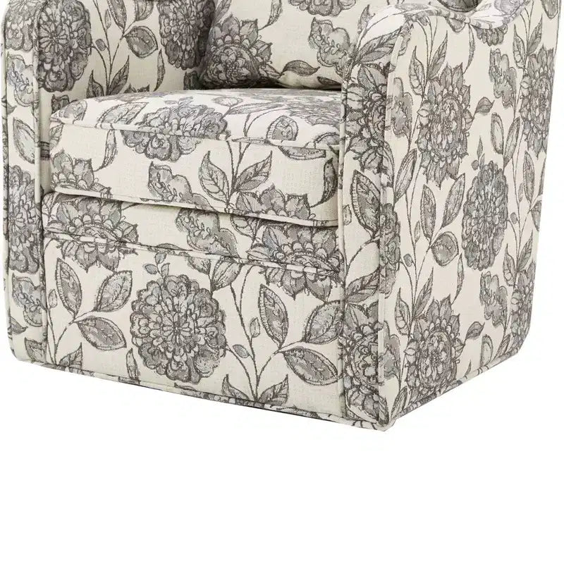 Mitchell Wide Seat Swivel Armchair - Madison Park