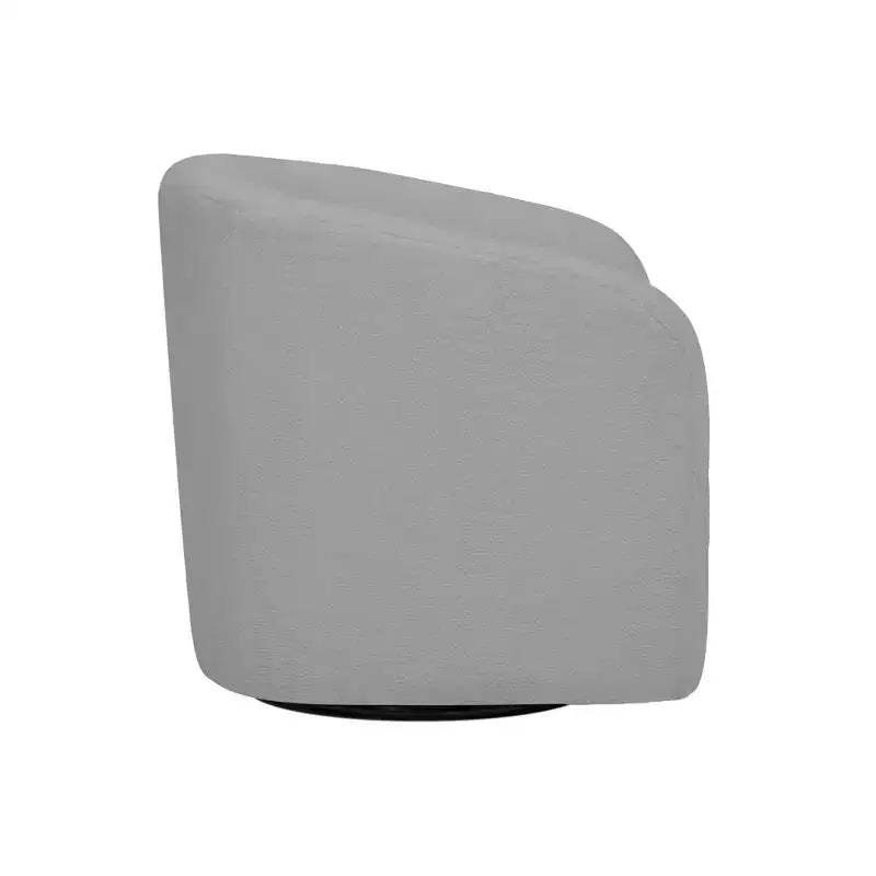 Fauteuil pivotant Monroe en fausse fourrure 28,75 po - Teamson Home