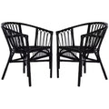 Adriana Rattan Accent Chair - ACH6505 - Set of 2 - Safavieh