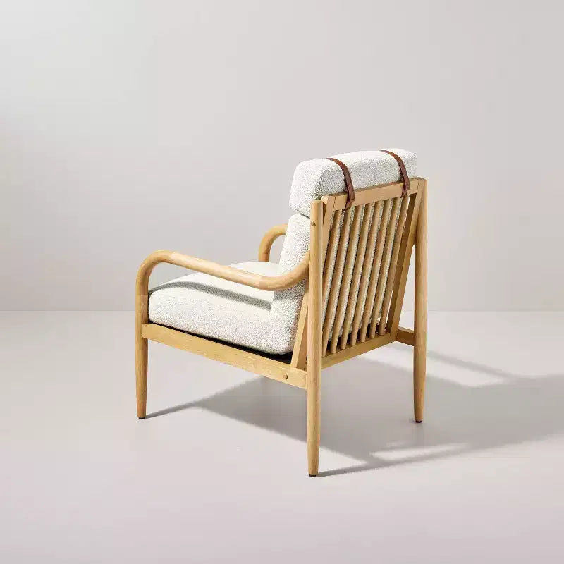 Boucle Upholstered Wood Accent Arm Chair - Hearth & Hand with Magnolia