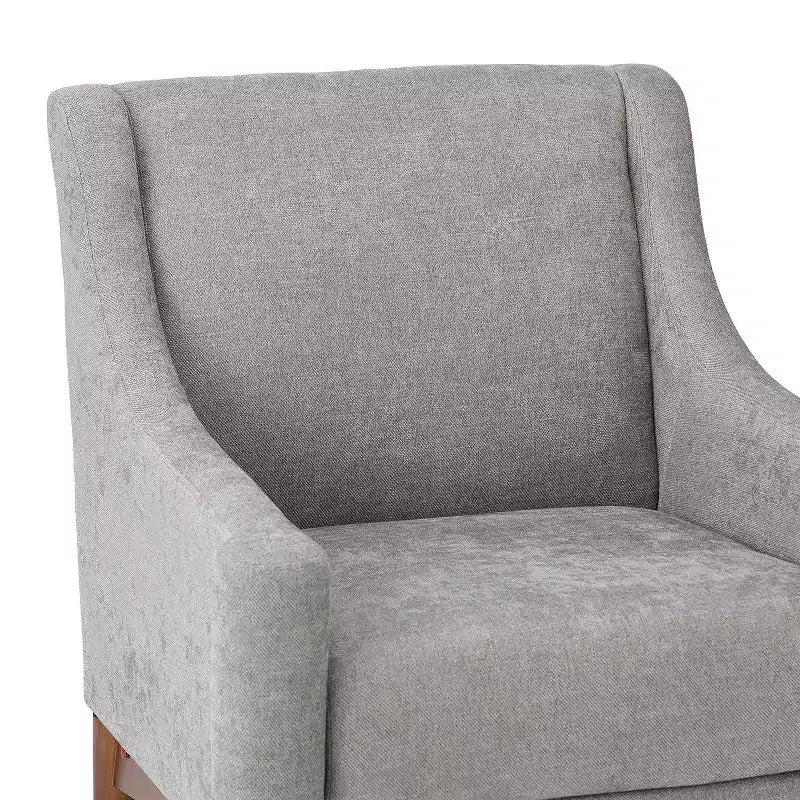 Set of 2 Gerard Mid-century Modern Style Armchair with Sloped Arms| ART OF LIVING DESIGNS