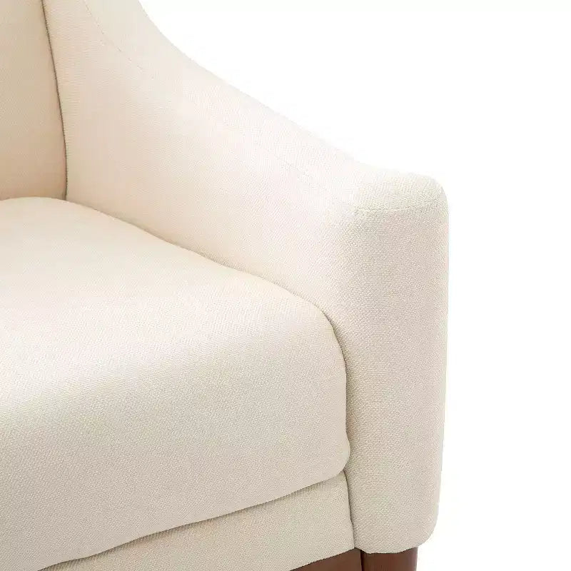 Set of 2 Gerard Mid-century Modern Style Armchair with Sloped Arms| ART OF LIVING DESIGNS