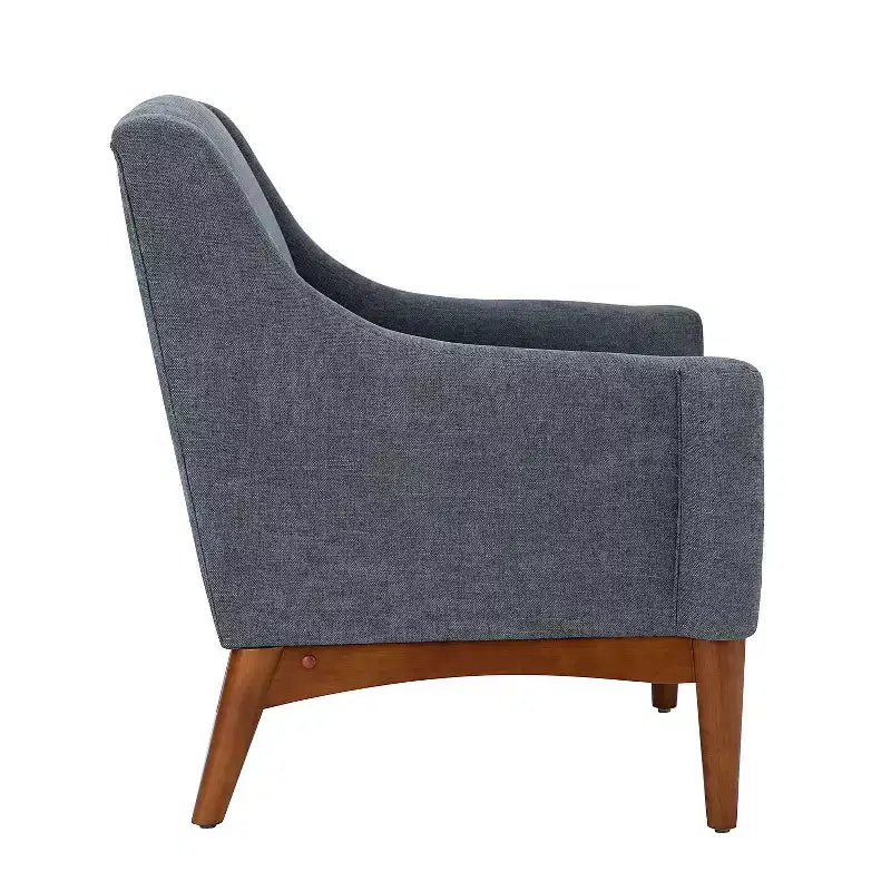 Set of 2 Gerard Mid-century Modern Style Armchair with Sloped Arms| ART OF LIVING DESIGNS