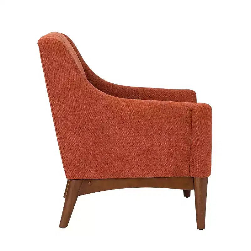 Set of 2 Gerard Mid-century Modern Style Armchair with Sloped Arms| ART OF LIVING DESIGNS