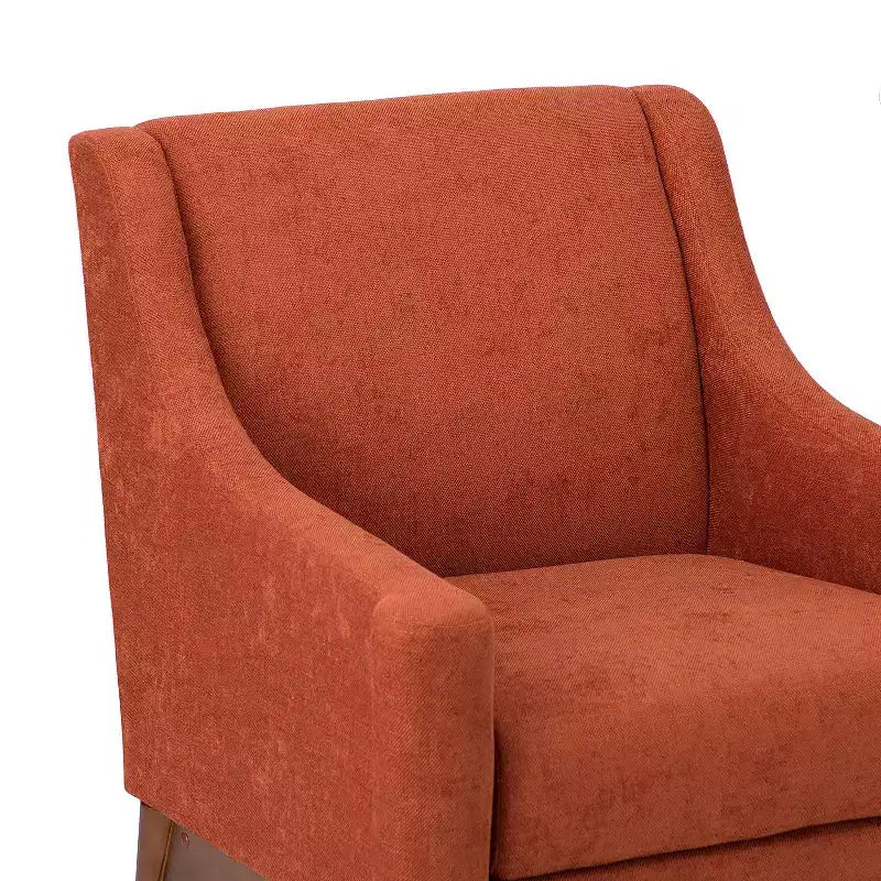 Set of 2 Gerard Mid-century Modern Style Armchair with Sloped Arms| ART OF LIVING DESIGNS