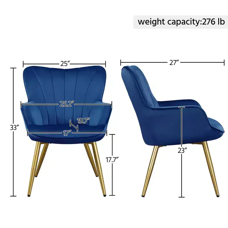 Yaheetech Fauteuil d'appoint Fauteuil moderne pour salon