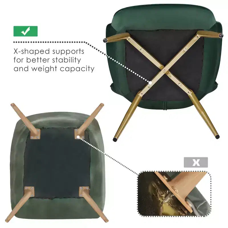 Yaheetech Fauteuil d'appoint Fauteuil moderne pour salon