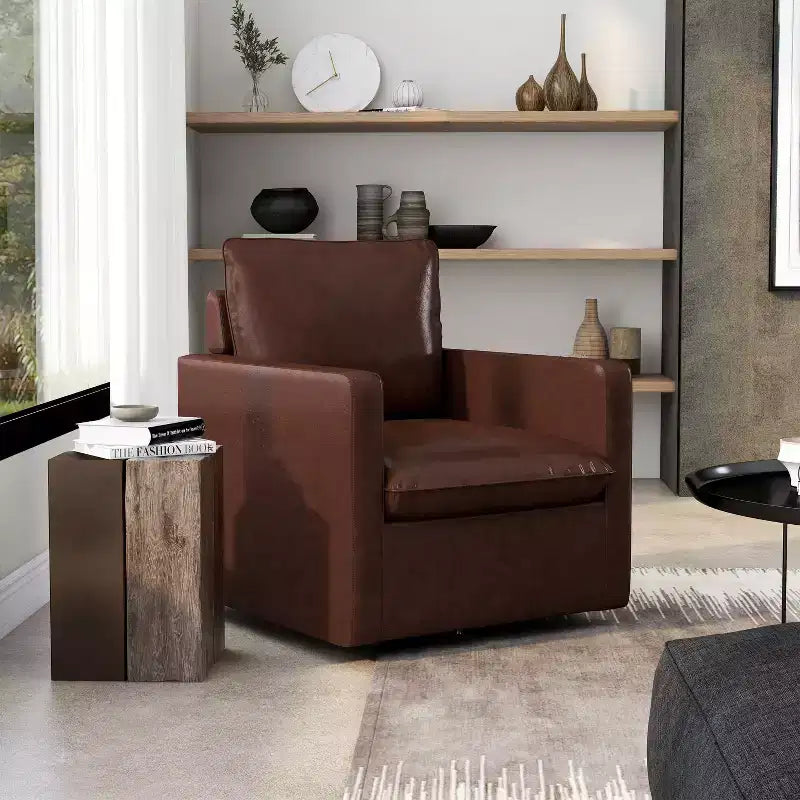Fauteuil d'appoint pivotant Borne - HOMES: Inside + Out