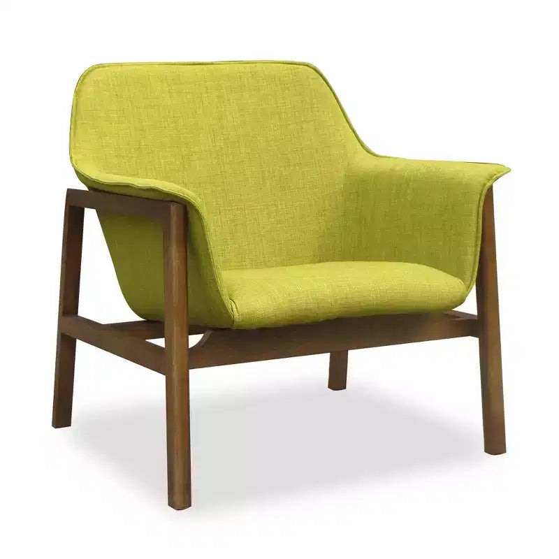 Set of 2 Miller Linen Weave Accent Chairs - Manhattan Comfort