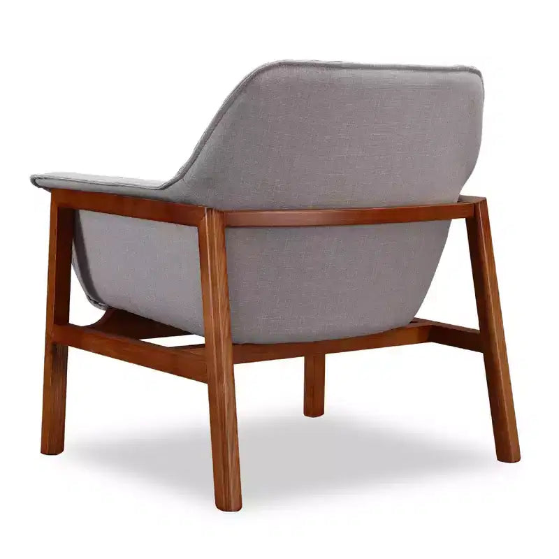 Set of 2 Miller Linen Weave Accent Chairs - Manhattan Comfort