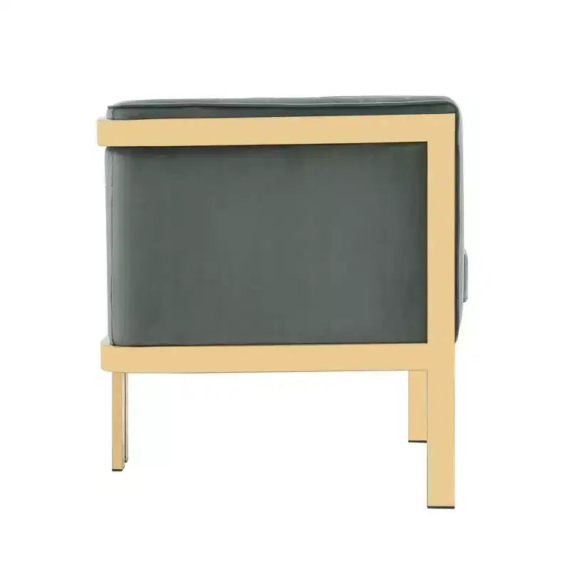 Lot de 2 fauteuils d'appoint en velours Paramount - Manhattan Comfort