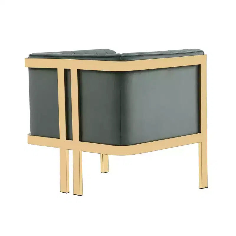 Lot de 2 fauteuils d'appoint en velours Paramount - Manhattan Comfort