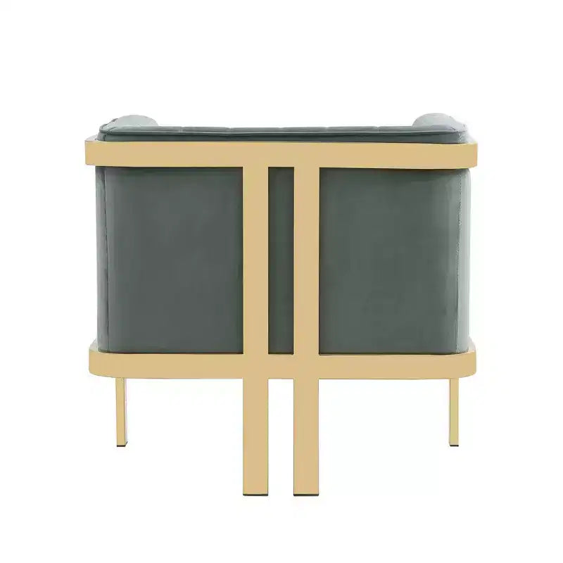 Lot de 2 fauteuils d'appoint en velours Paramount - Manhattan Comfort