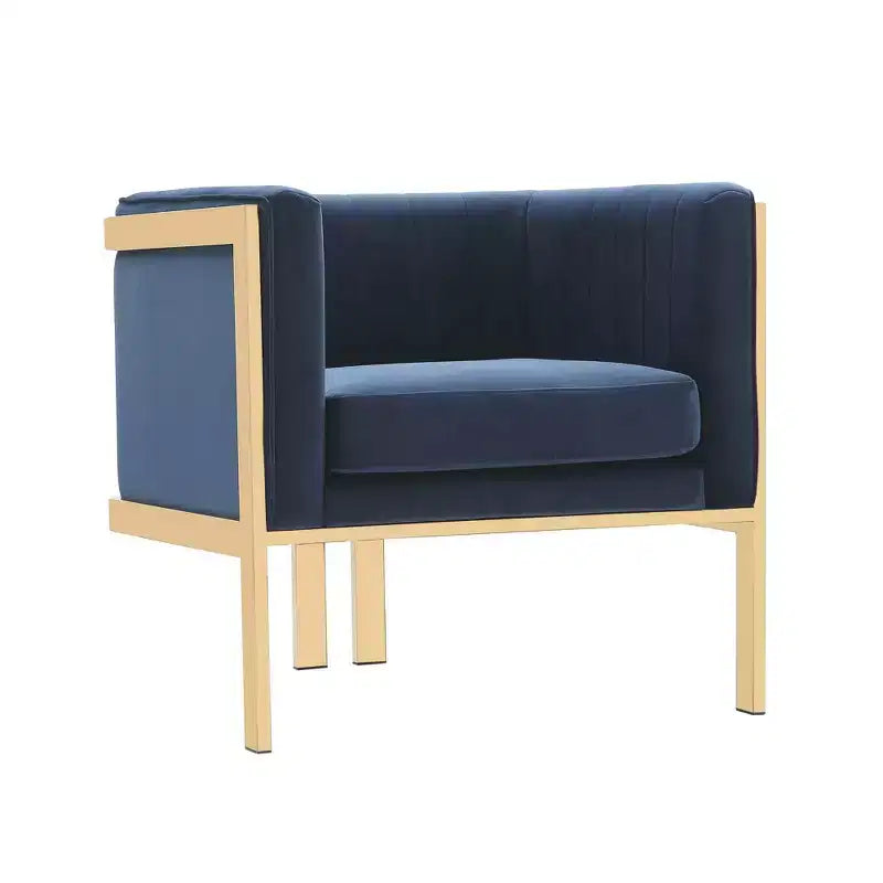 Lot de 2 fauteuils d'appoint en velours Paramount - Manhattan Comfort