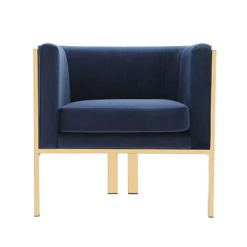 Lot de 2 fauteuils d'appoint en velours Paramount - Manhattan Comfort