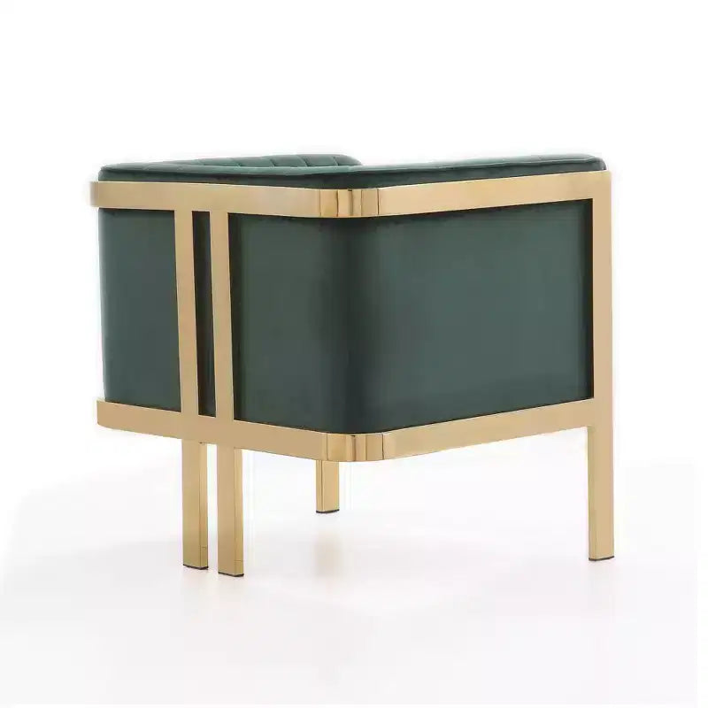 Lot de 2 fauteuils d'appoint en velours Paramount - Manhattan Comfort