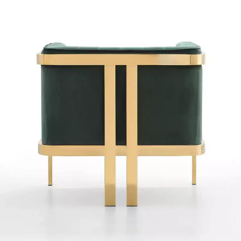 Lot de 2 fauteuils d'appoint en velours Paramount - Manhattan Comfort