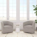 Rhea Swivel Chair in Boucle - Threshold
