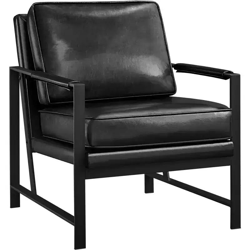 Yaheetech Retro Upholstered Accent Chair Arm Chair