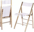 InterSpaceLiving Kasper Flex Chaise Pliante Moderne de Luxe en Acrylique Lucite, Lot de 2