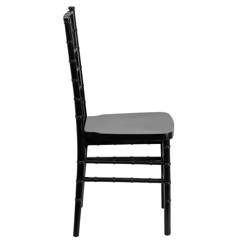 Emma and Oliver 2 Pack PREMIUM Resin Stacking Chiavari Chair