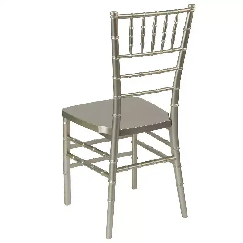 Emma and Oliver 2 Pack PREMIUM Resin Stacking Chiavari Chair