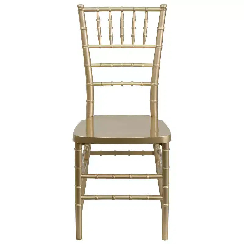 Emma and Oliver 2 Pack PREMIUM Resin Stacking Chiavari Chair