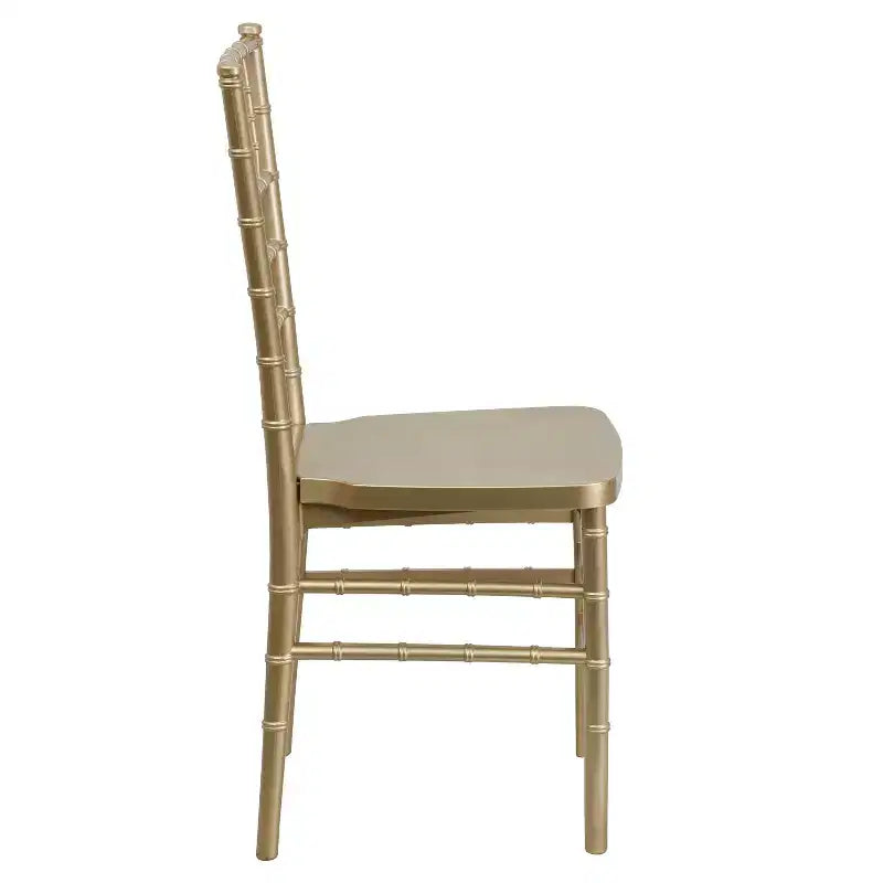Emma and Oliver 2 Pack PREMIUM Resin Stacking Chiavari Chair