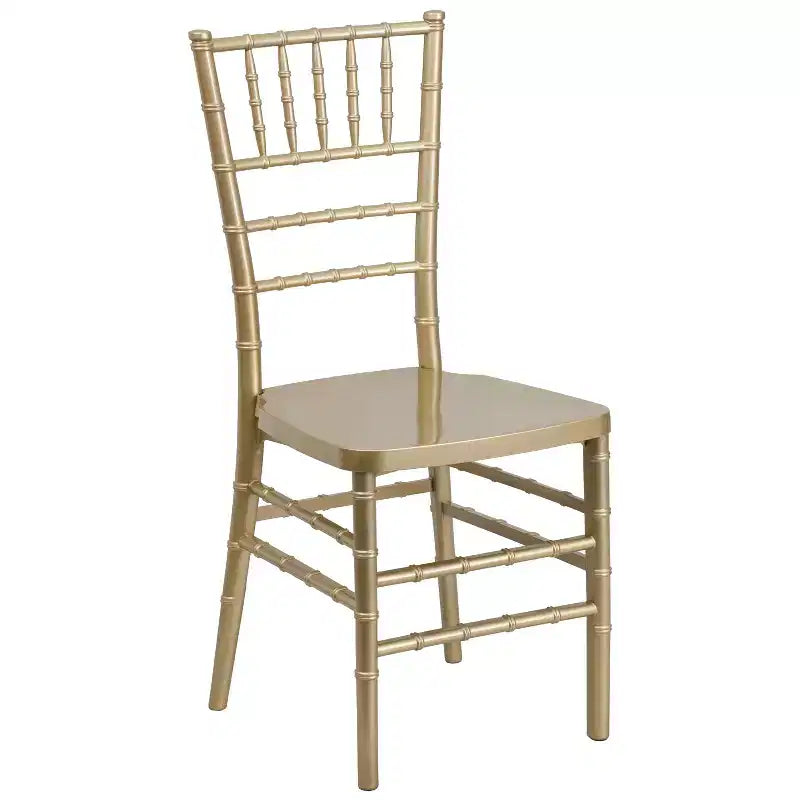 Emma and Oliver 2 Pack PREMIUM Resin Stacking Chiavari Chair