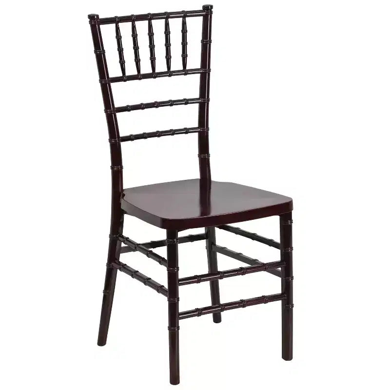 Emma and Oliver 2 Pack PREMIUM Resin Stacking Chiavari Chair