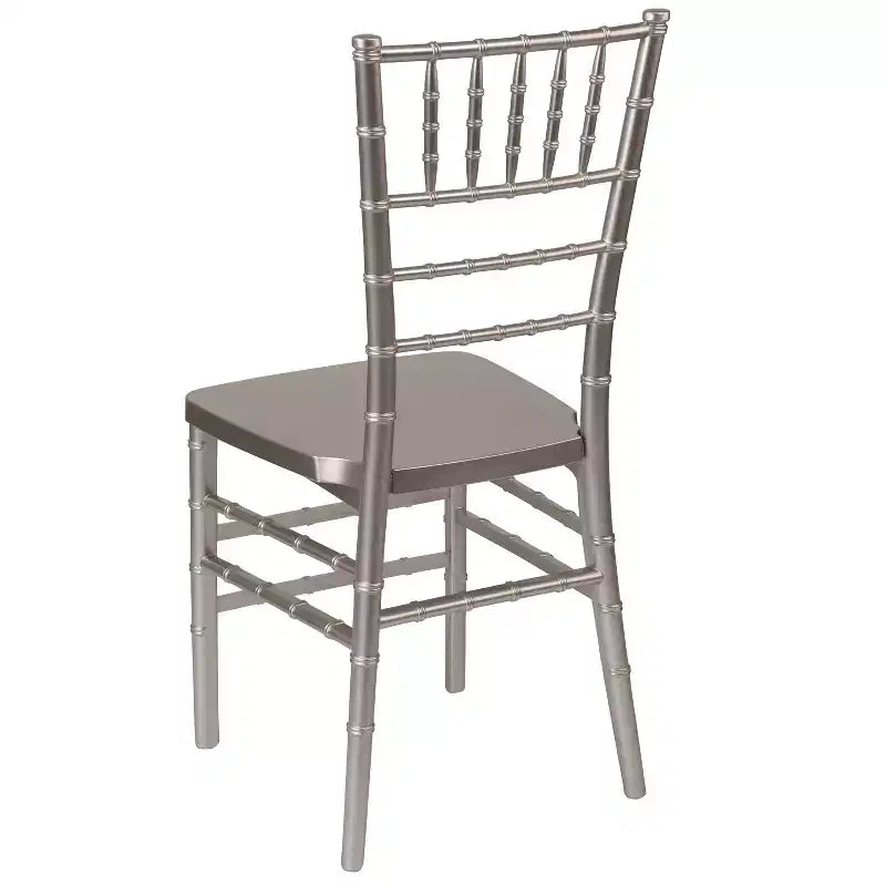 Emma and Oliver 2 Pack PREMIUM Resin Stacking Chiavari Chair