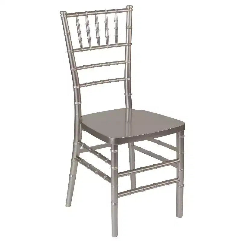 Emma and Oliver 2 Pack PREMIUM Resin Stacking Chiavari Chair