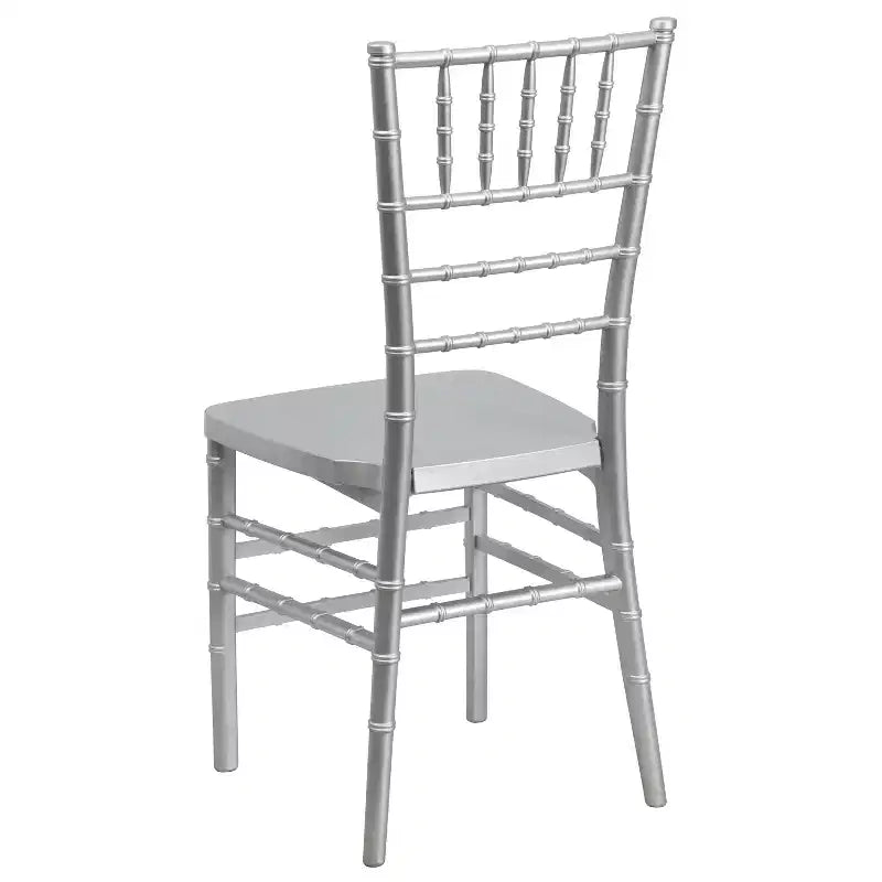 Emma and Oliver 2 Pack PREMIUM Resin Stacking Chiavari Chair