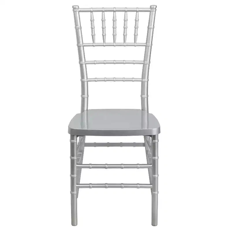 Emma and Oliver 2 Pack PREMIUM Resin Stacking Chiavari Chair