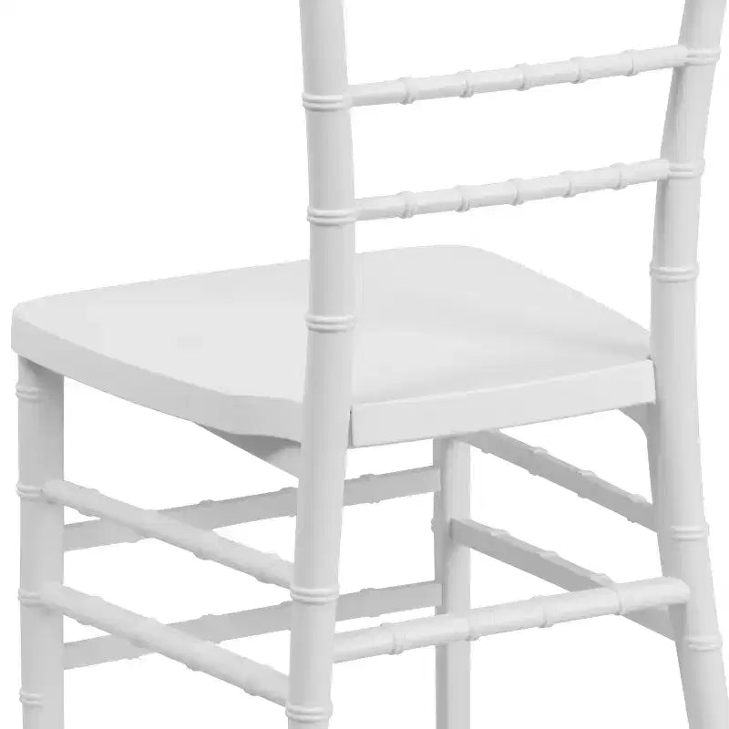 Emma and Oliver 2 Pack PREMIUM Resin Stacking Chiavari Chair