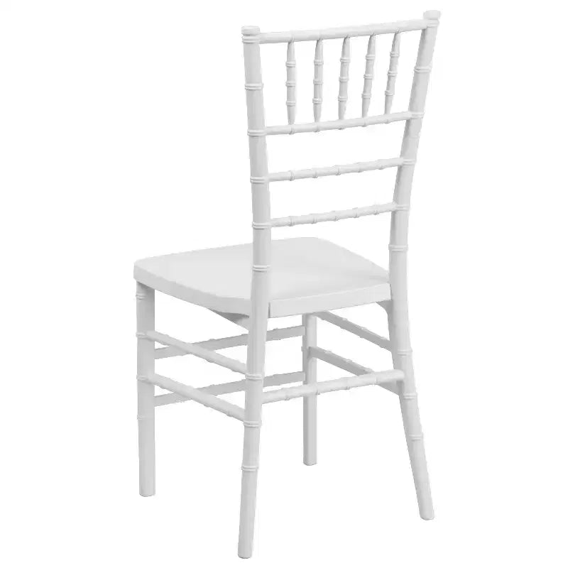 Emma and Oliver 2 Pack PREMIUM Resin Stacking Chiavari Chair