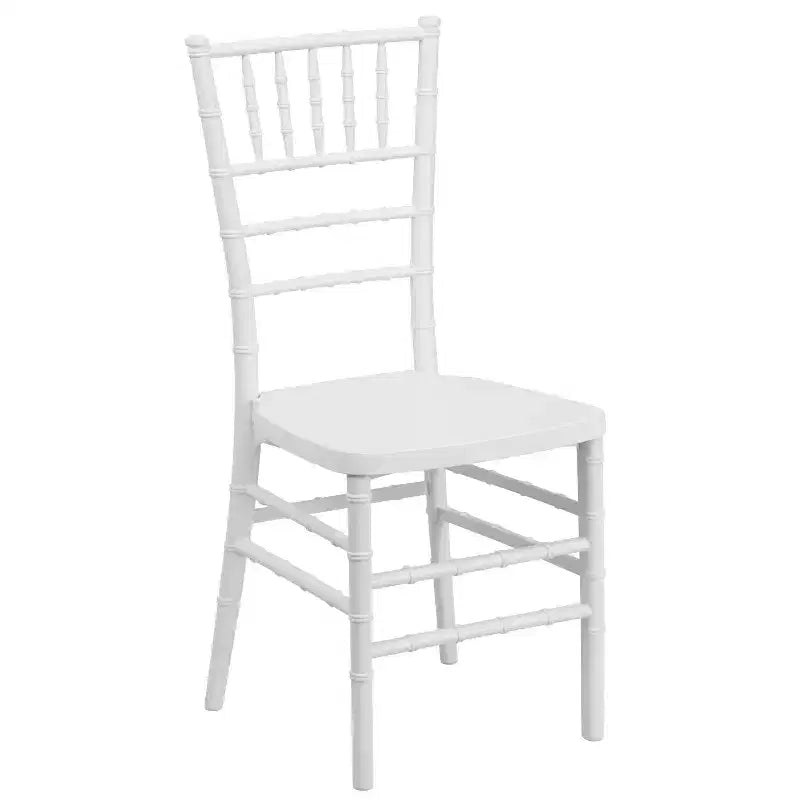 Emma and Oliver 2 Pack PREMIUM Resin Stacking Chiavari Chair