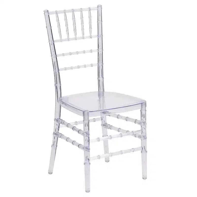 Chaise Fantôme Empilable Emma et Oliver (Lot de 2)