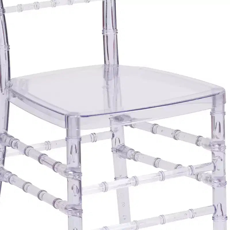 Chaise Fantôme Empilable Emma et Oliver (Lot de 2)