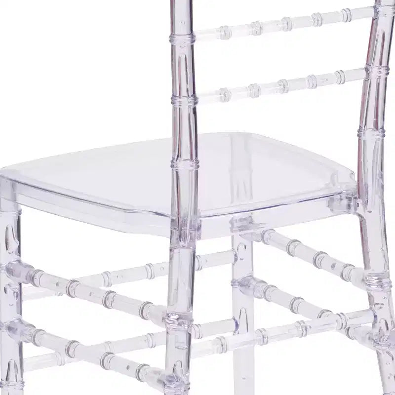Chaise Fantôme Empilable Emma et Oliver (Lot de 2)