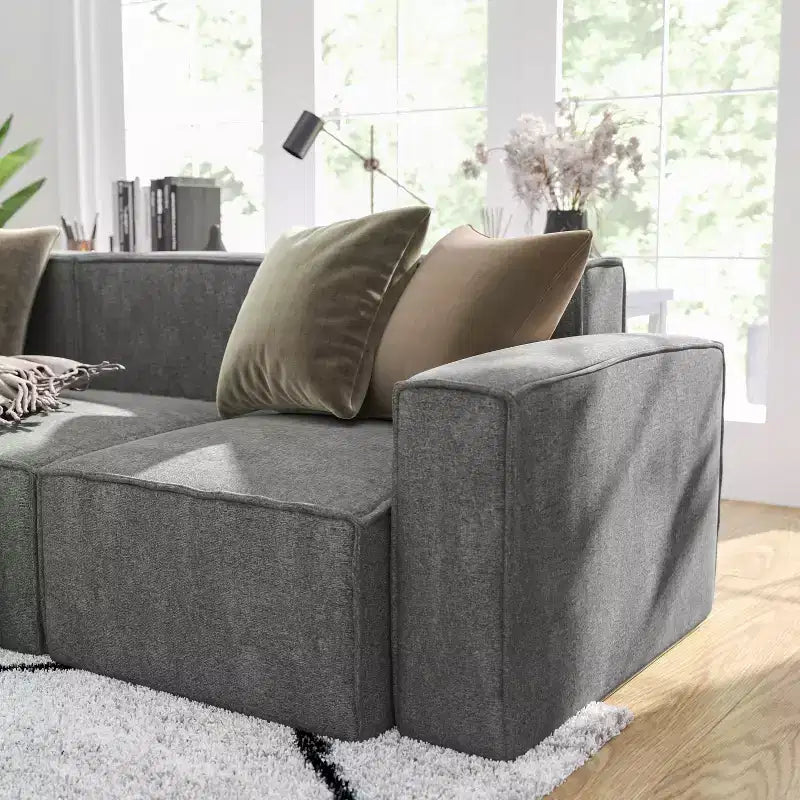 Fauteuil modulaire Merrick Lane côté droit avec accoudoir