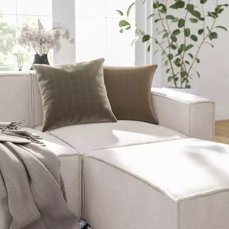 Fauteuil modulaire Merrick Lane côté droit avec accoudoir