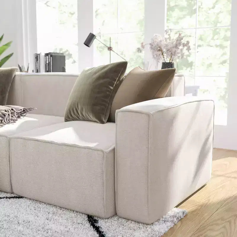 Fauteuil modulaire Merrick Lane côté droit avec accoudoir