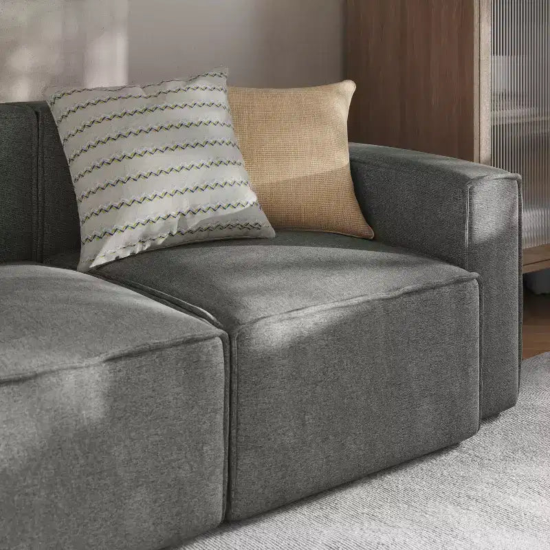 Flash Furniture Bridgetown Luxury Modular Sectional Sofa, Right Side with Arm Rest
