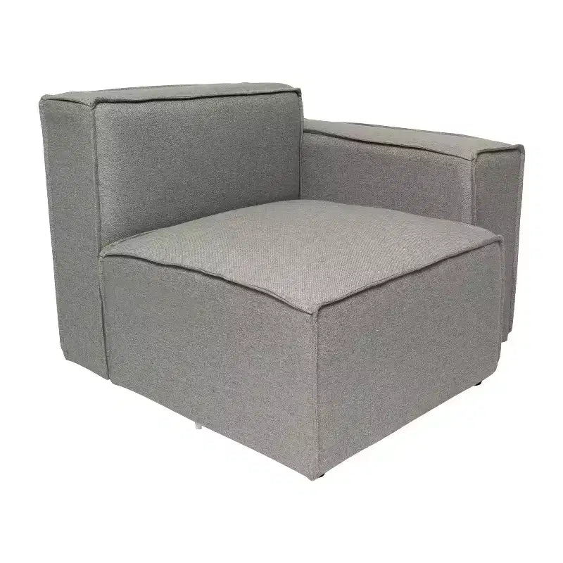 Flash Furniture Bridgetown Luxury Modular Sectional Sofa, Right Side with Arm Rest