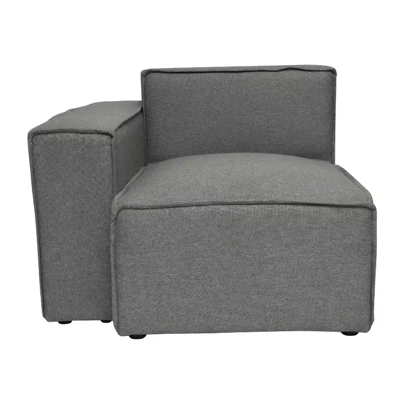 Flash Furniture Bridgetown Luxury Modular Sectional Sofa, Left Side with Arm Rest