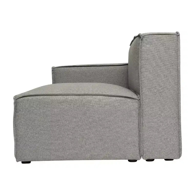 Merrick Lane Modular Left Side Chair with Arm Rest